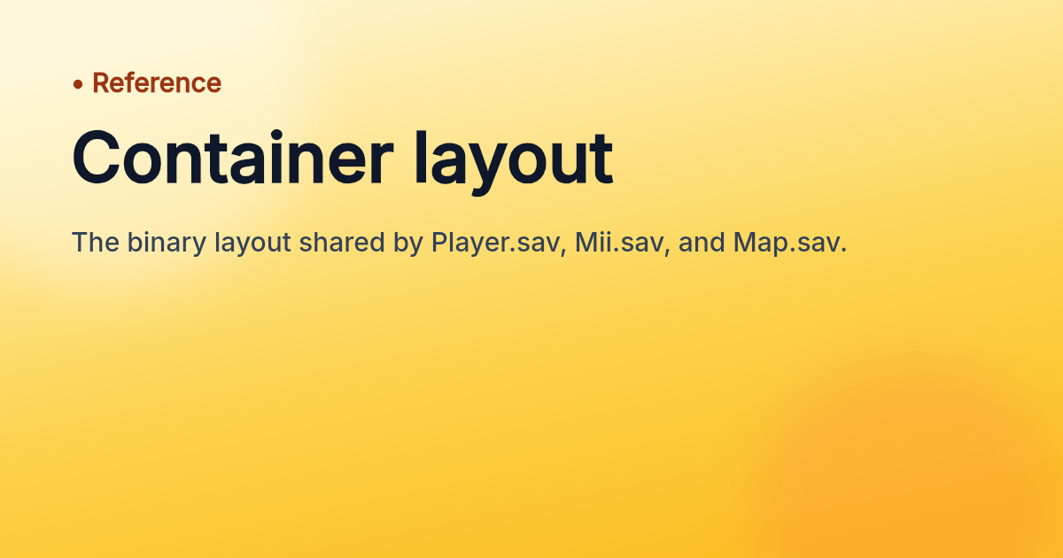 Container layout | ltdsave.app docs