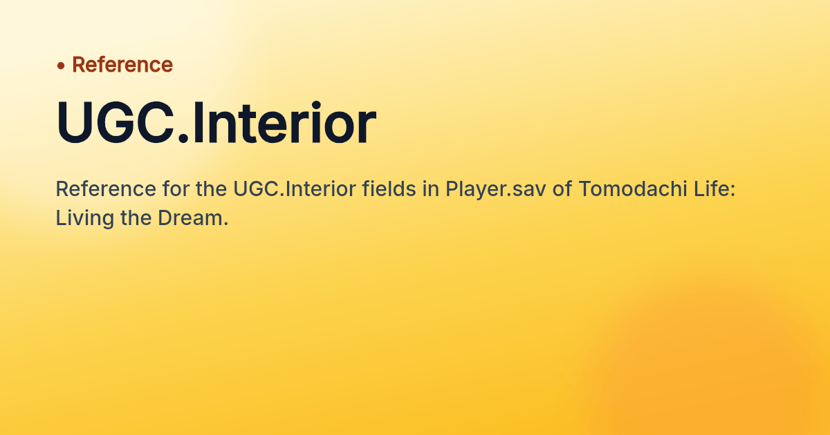 UGC.Interior | ltdsave.app docs
